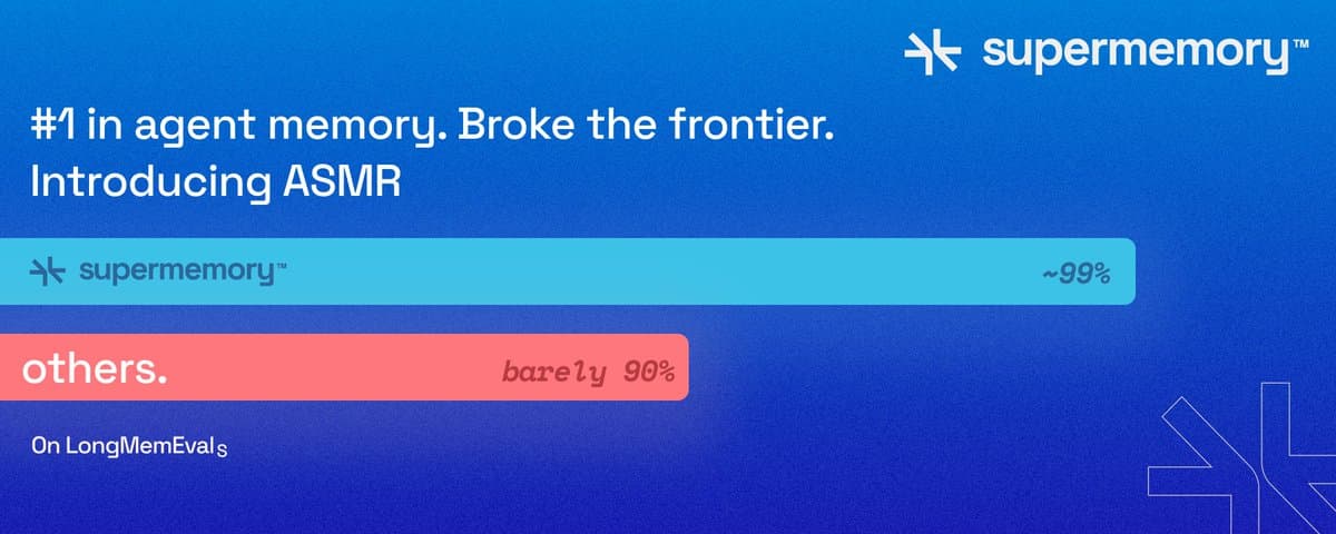 We broke the frontier in agent memory: Introducing ~99% SOTA memory system thumbnail