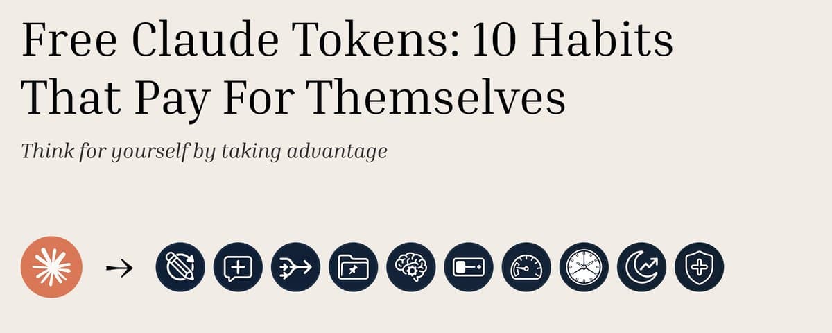 I stopped hitting Claude's usage limits - 10 things I changed cover