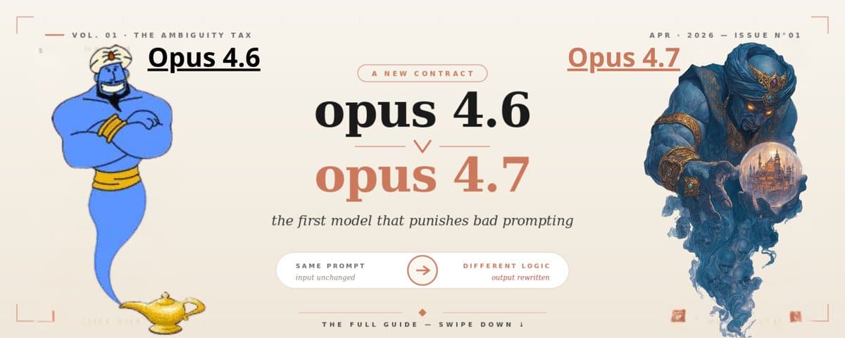 Opus 4.7 is the first model that punishes bad prompting. here's how to correct it. (FULL GUIDE) thumbnail