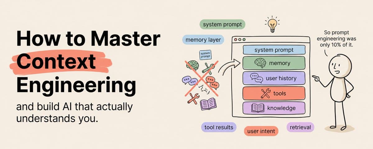 How to Master Context Engineering & Build AI Systems That Actually Understand You (Full Course) thumbnail