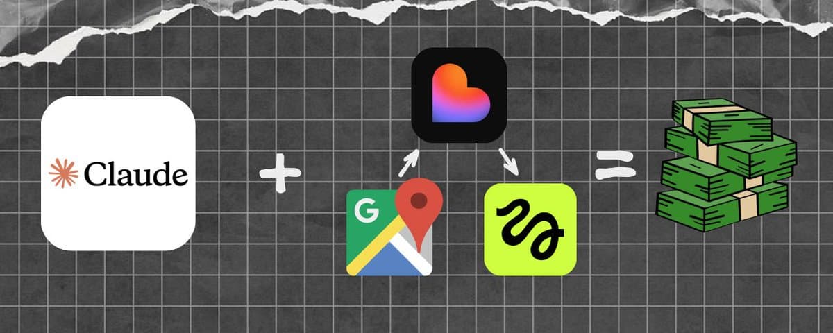 The only Google Maps + Claude $10k+/week method you need thumbnail