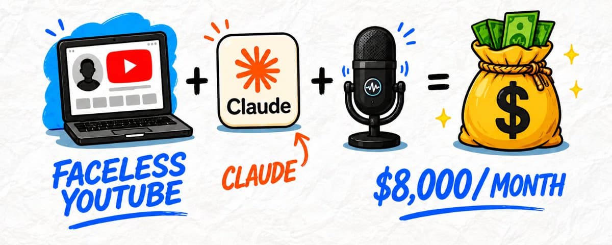 How to Automate a $8,000/Month YouTube Channel With Claude thumbnail